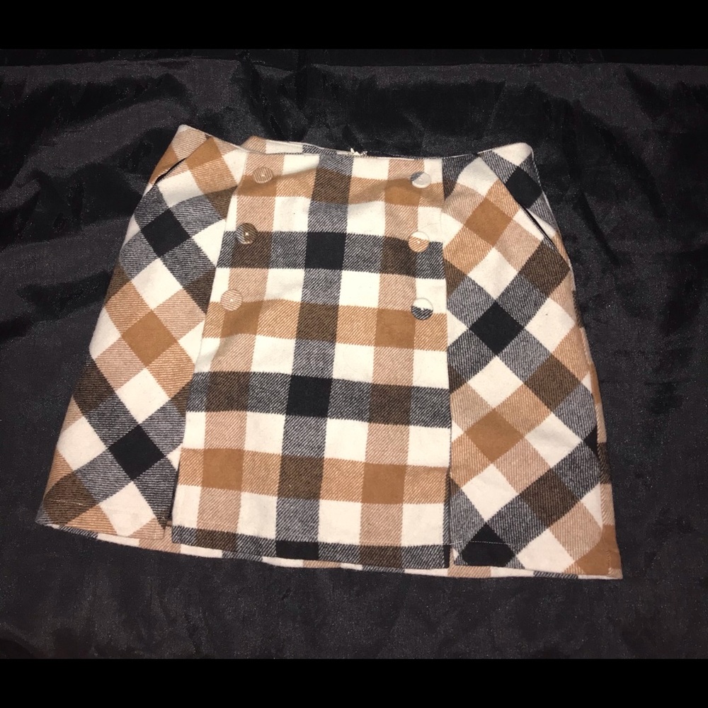 Perfect Plaid fall skirt
